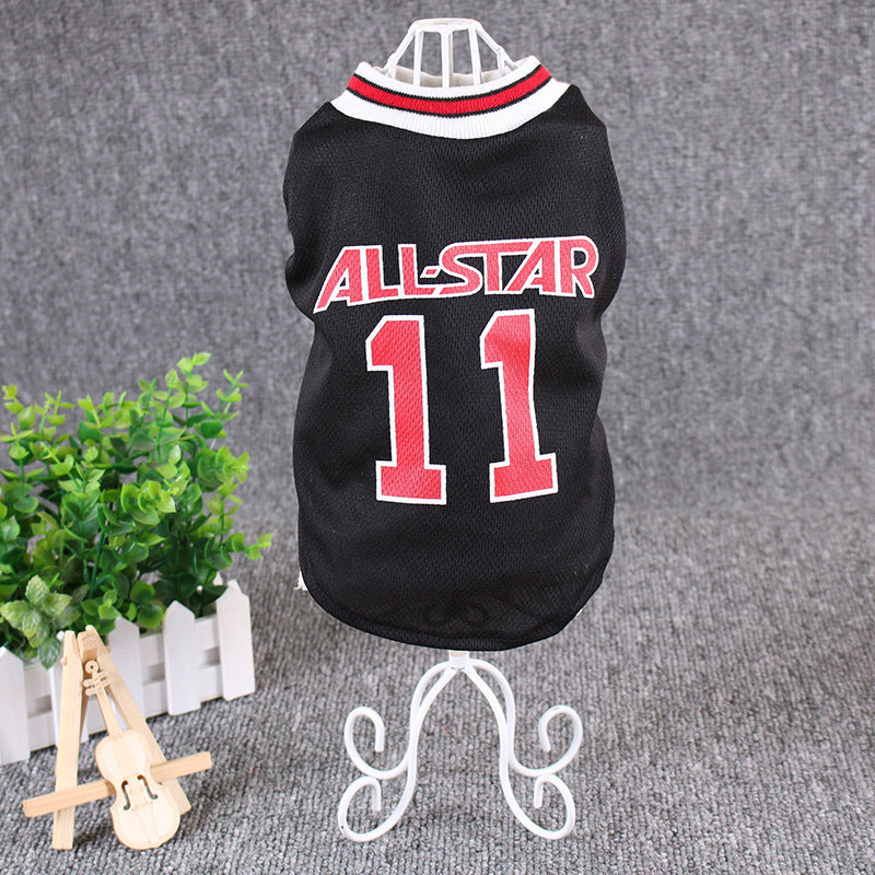 Hot World Cup Ball Spring Summer Dog Vest
