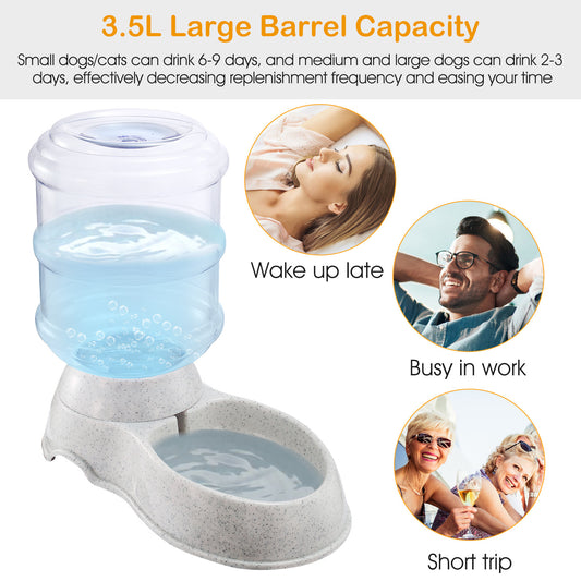 3.5L 1Gal Pet Water Dispenser Self