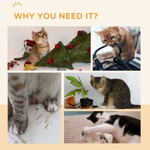 PawHut Cat Scratching Board, 4 Pack