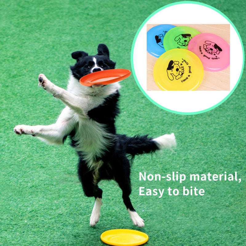 Silicone Flying Saucer Funny Pets Dog